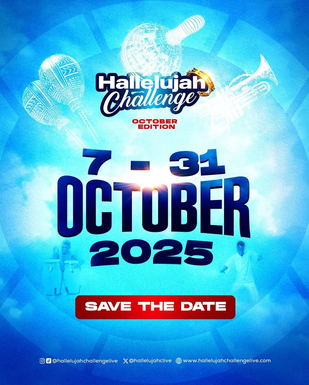 Hallelujah Challenge 2025 live today