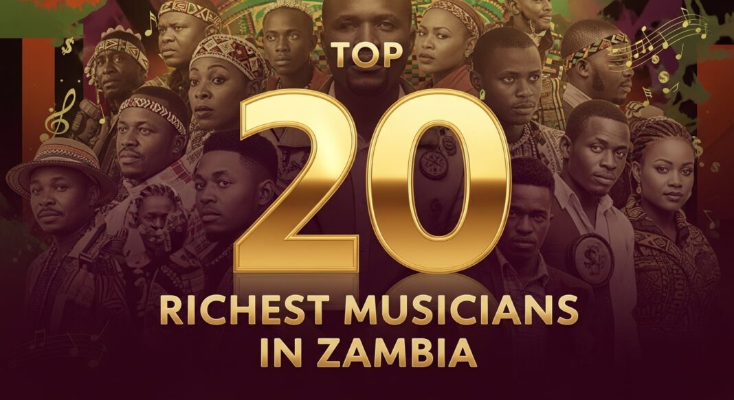 Richest musicians in Zambia 2025